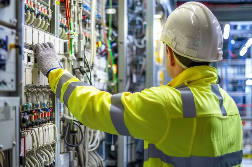 Guía sobre las normas de seguridad eléctrica y cumplimiento de regulaciones para plantas industriales en el Perú.